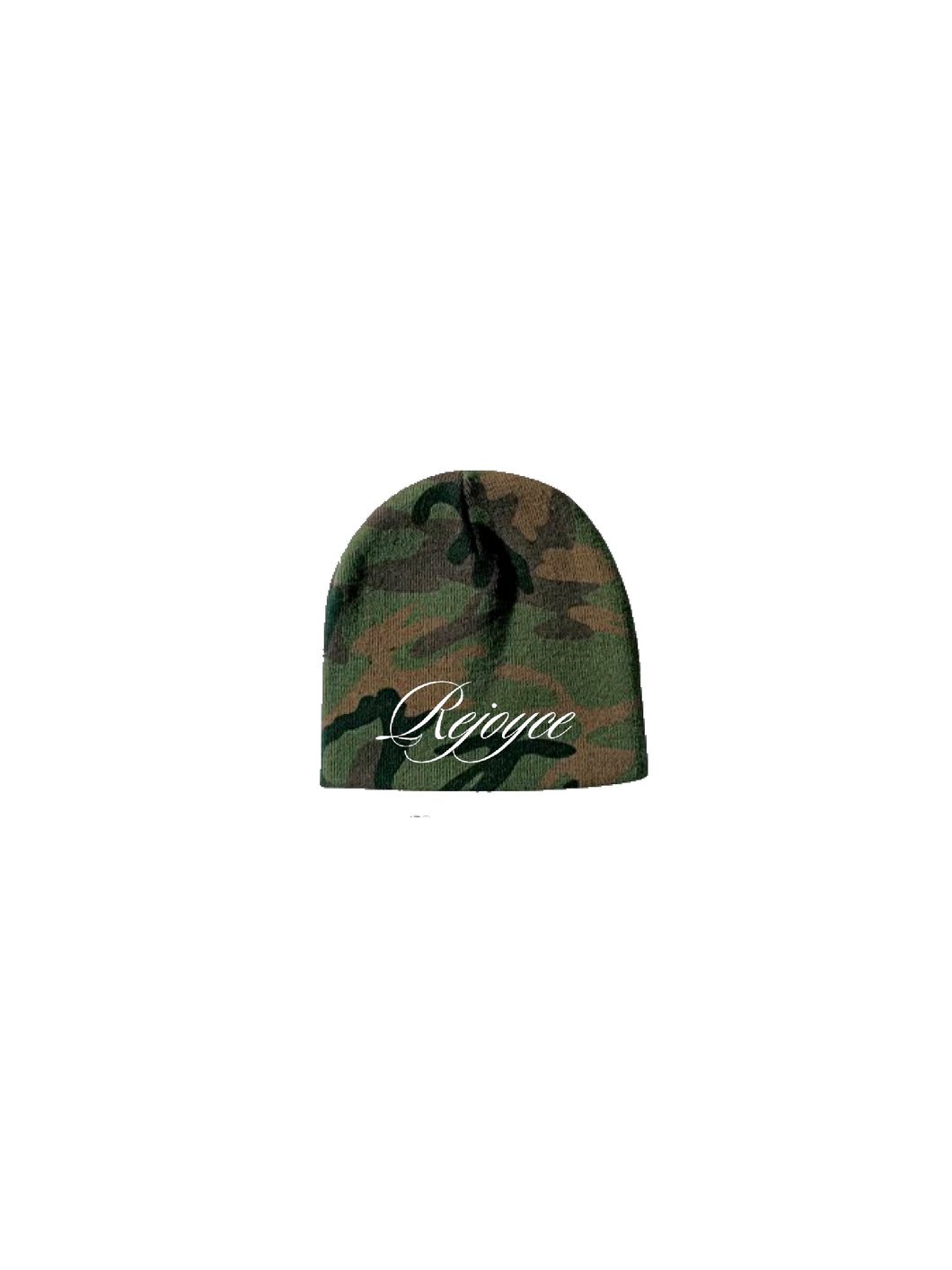 Rejoyce LA embroidered Camo Beanie